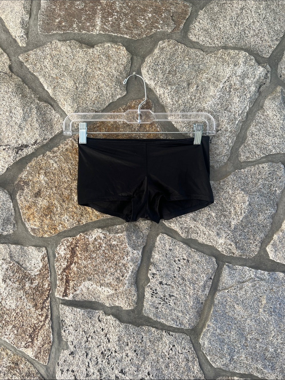 Victoria's Secret Black Low-Rise Boyshort Panty